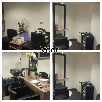 Kim kapsalon voor schilderwerken